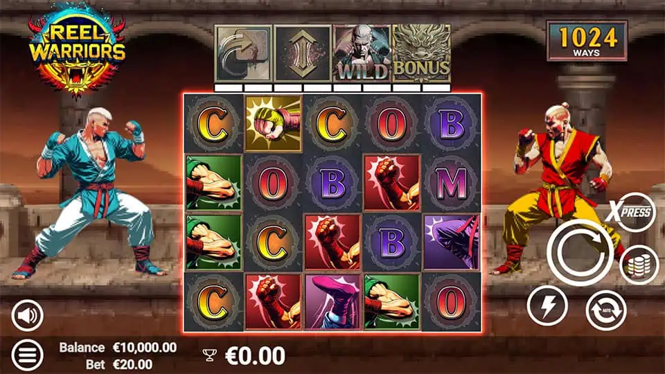 Reel Warriors slot game preview