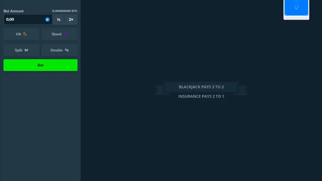Stake Blackjack