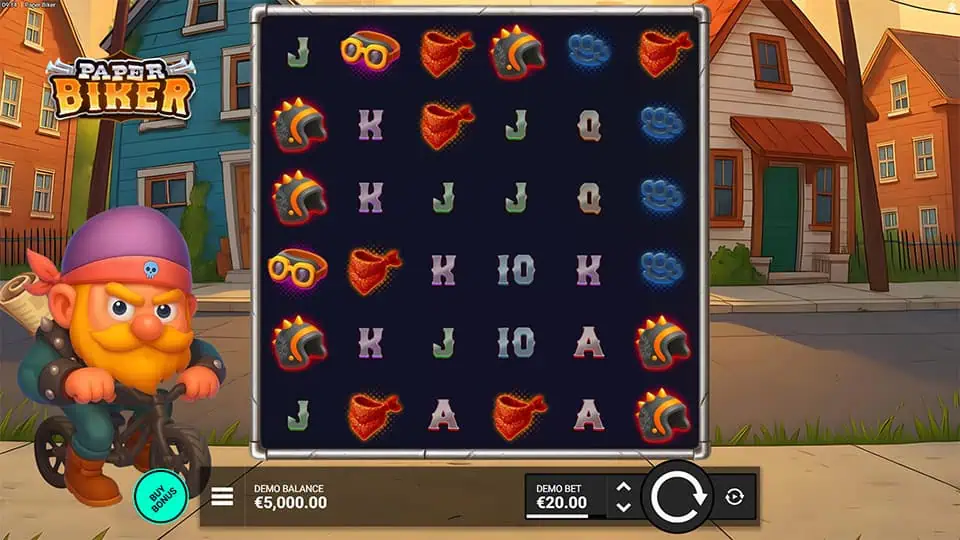 Paper Biker slot game preview 1