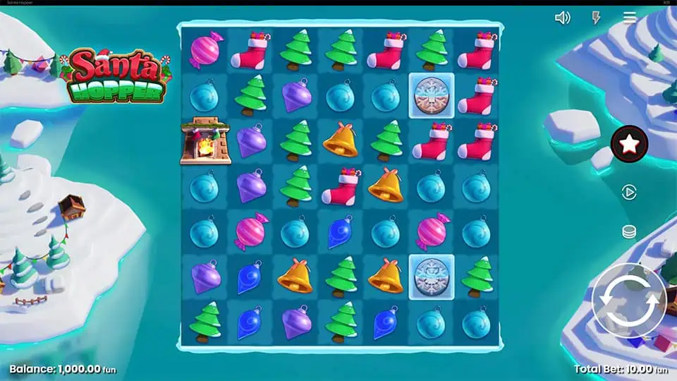 Santa Hopper slot game preview