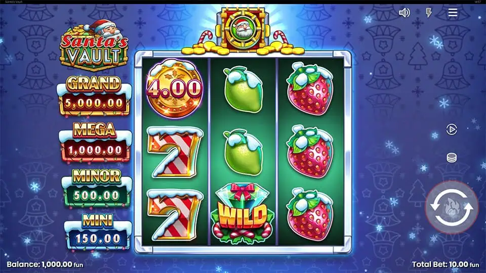 Santas Vault slot game preview