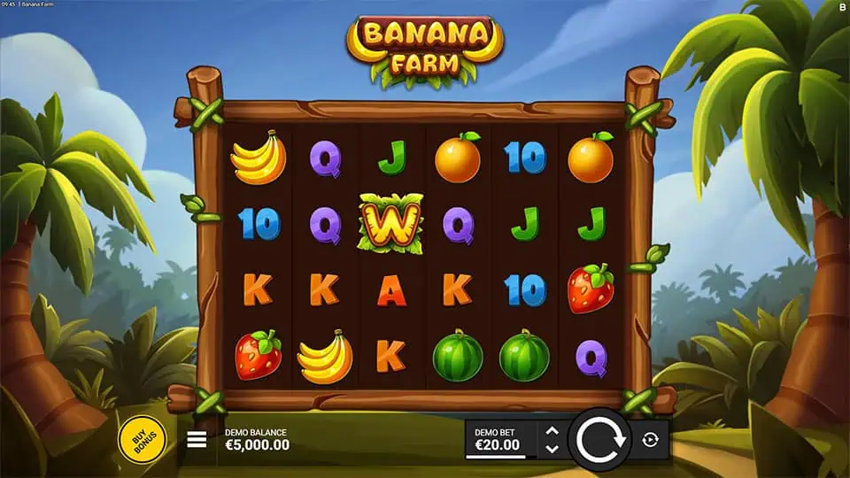 Banana Farm slot game preview 1