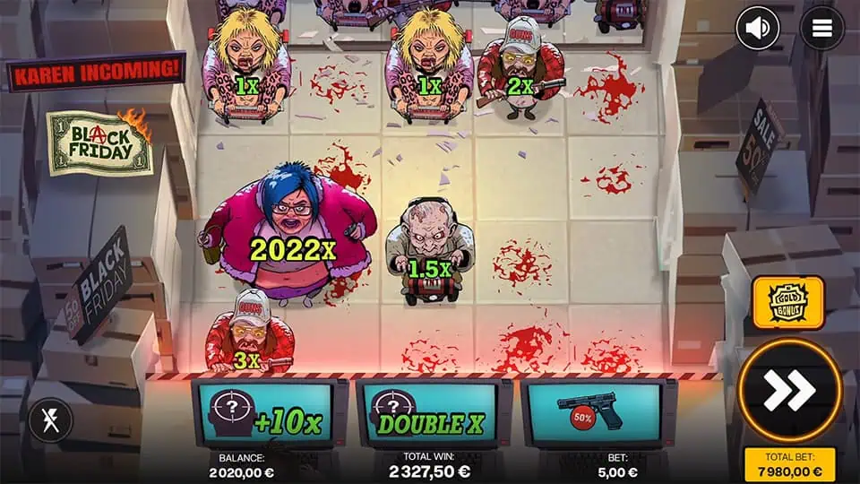 Black Friday slot feature karen 1