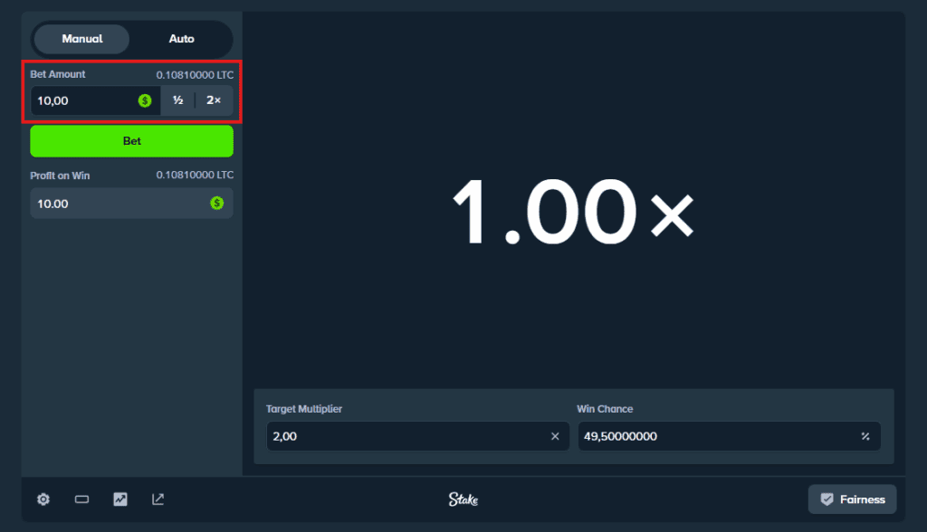 Bonustiime_Stake_Limbo_Bet_Amount