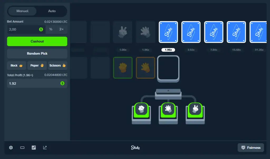 Bonustiime_Stake_Rock_Paper_Scissors_Win