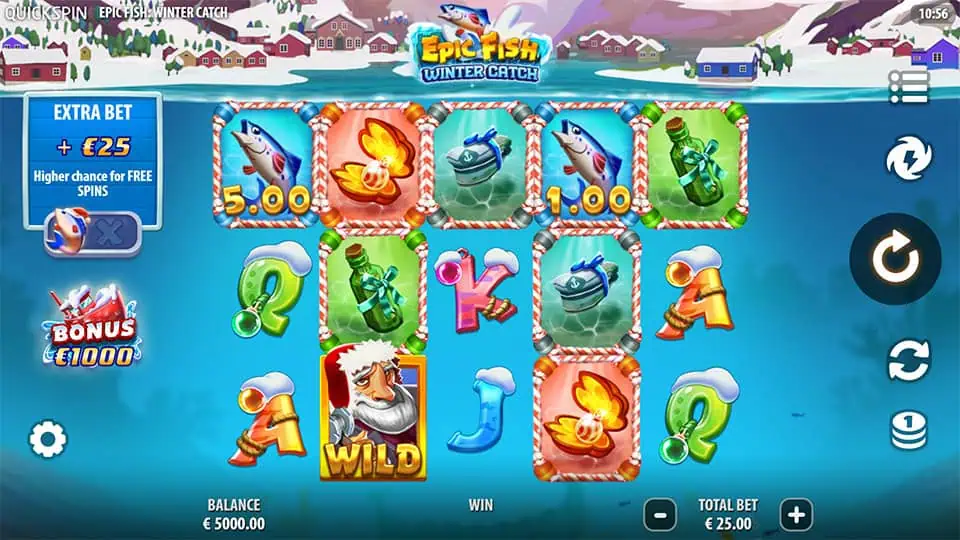 Epic Fish Winter Catch slot game preview 1
