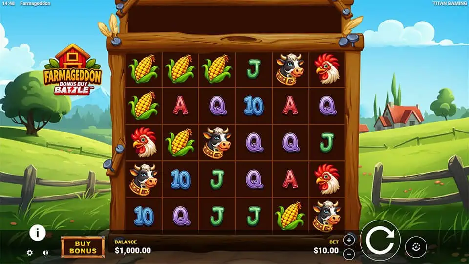 Farmageddon slot game preview 1
