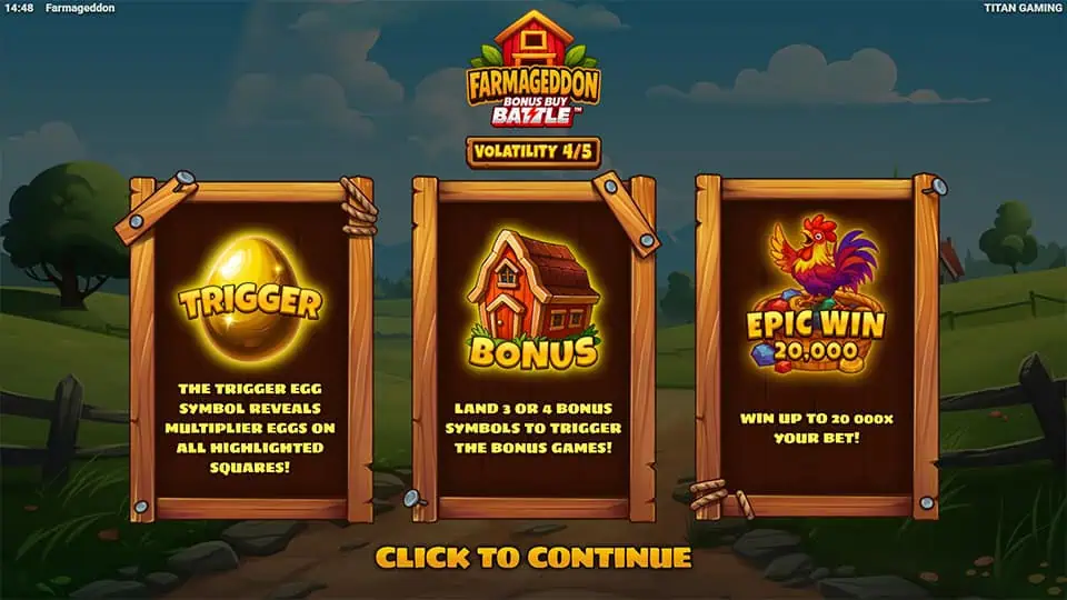 Farmageddon slot homepage