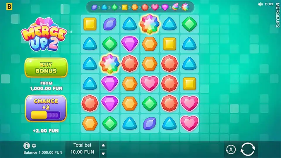 Merge Up 2 slot game preview 1