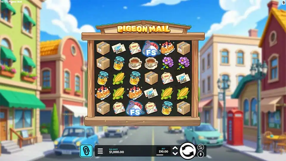Pigeon Mail slot game preview
