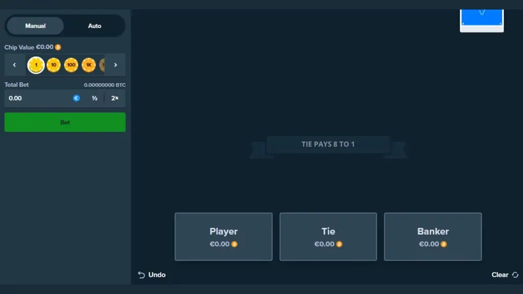 Stake Baccarat