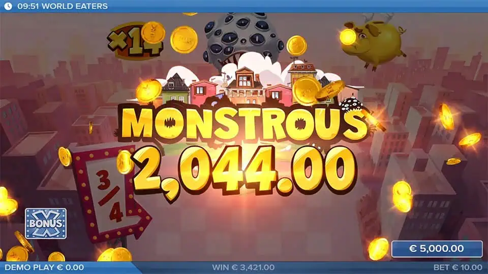 World Eaters slot big win