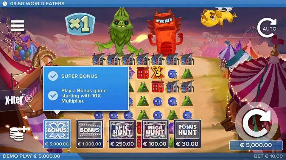 World Eaters slot bonus buy