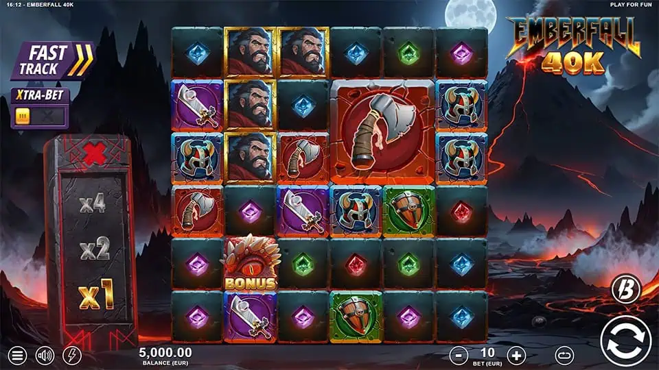 Emberfall 40K slot game preview 1