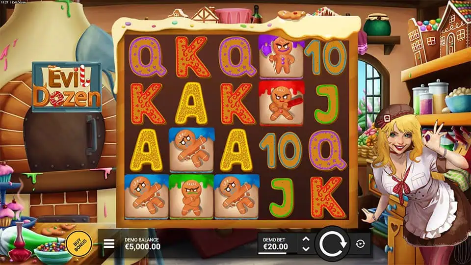 Evil Dozen slot game preview