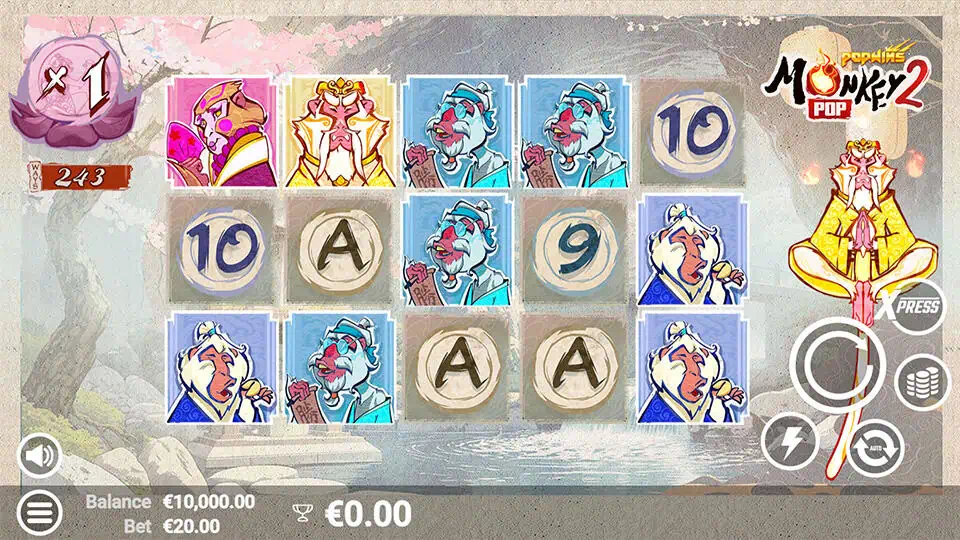 MonkeyPop 2 slot game preview