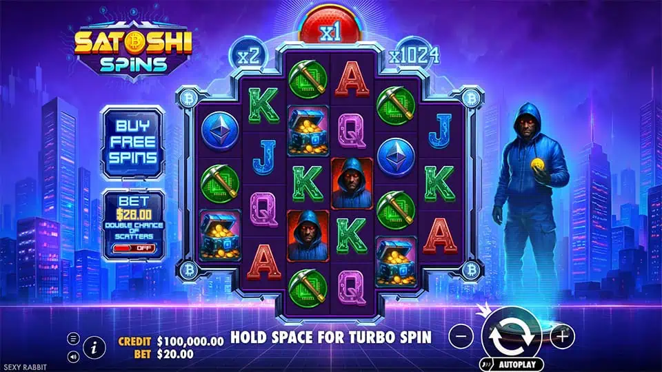 Satoshi Spins slot game preview