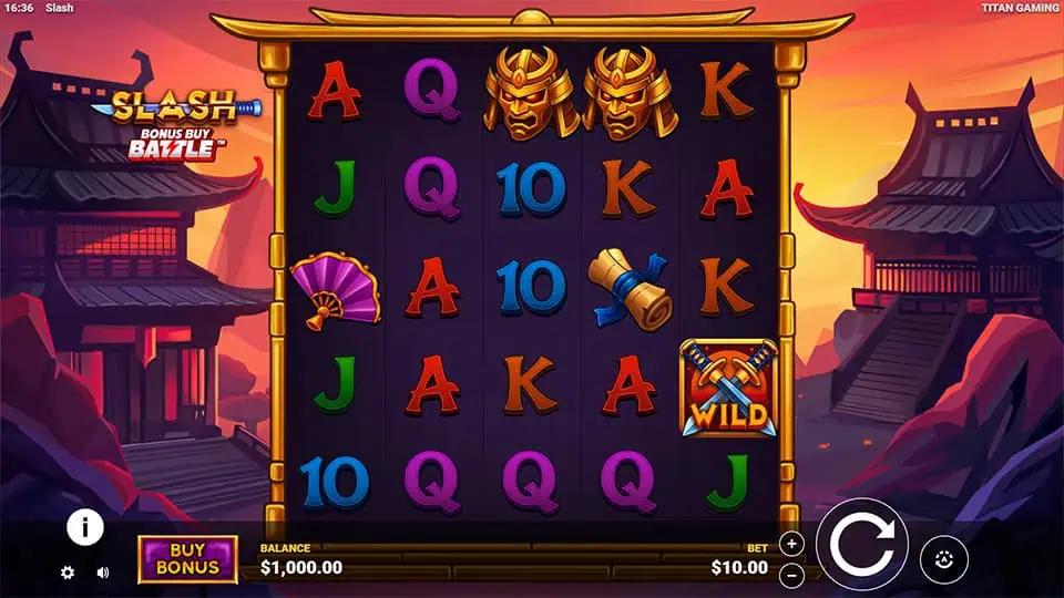 Slash slot game preview 1