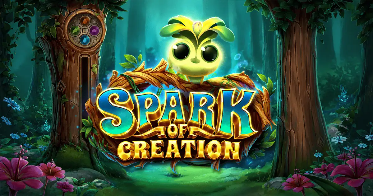 Spark of Creation Slot by ELK Studios Free Play slot cover image