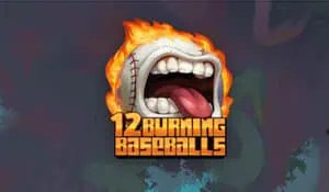 12 Burning Baseballs