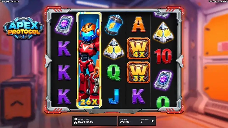 Apex Protocol slot feature wild multiplier