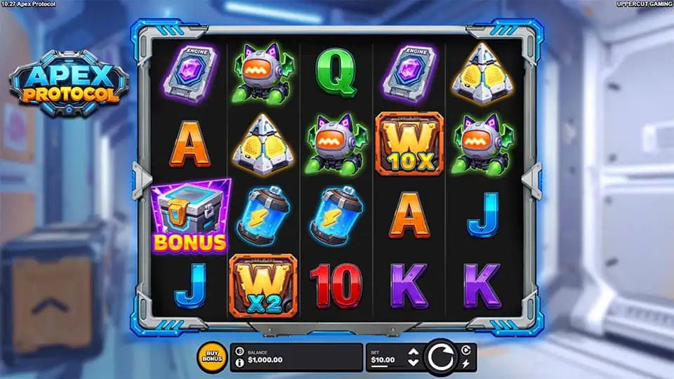 Apex Protocol slot game preview