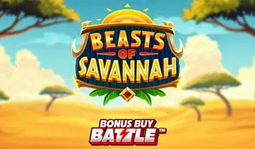 Beasts of Savannah slot cover image