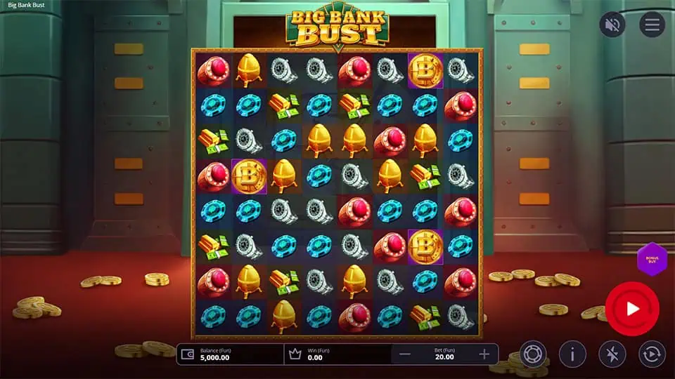 Big Bank Bust slot game preview