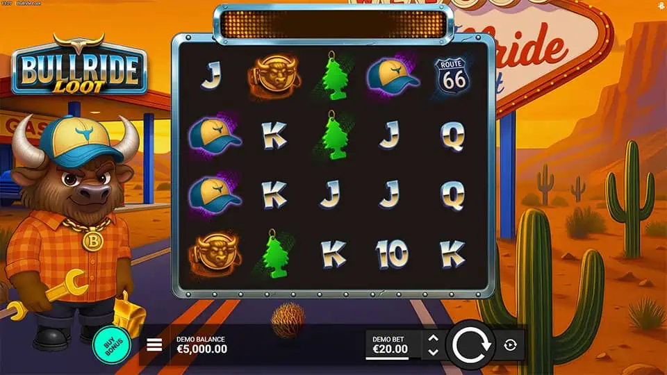 Bullride Loot slot game preview 1