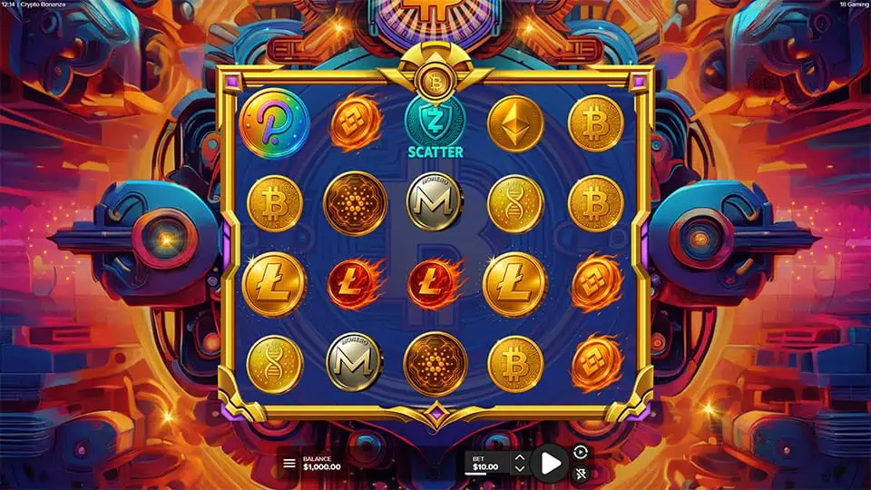 Crypto Bonanza slot game preview