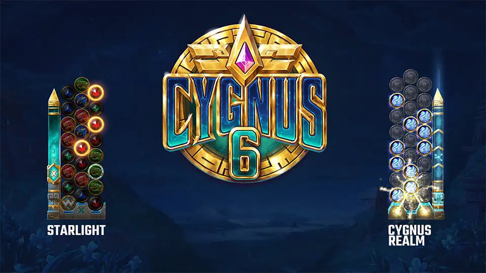 Cygnus 6 slot intro screen