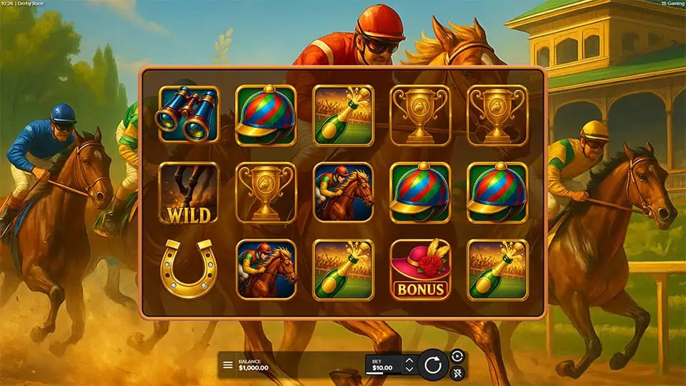 Derby Race slot game preview