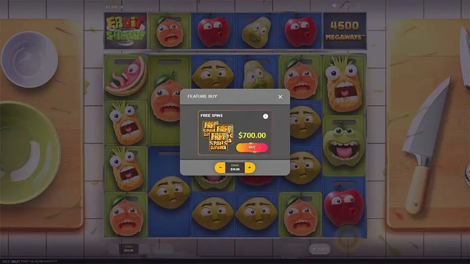 Fruit Salad Megaways slot bonus buy