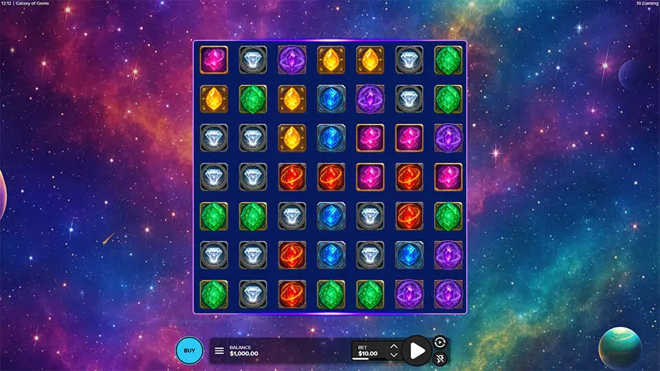 Galaxy of Gems slot game preview 1