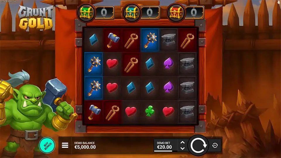 Grunt Gold slot game preview