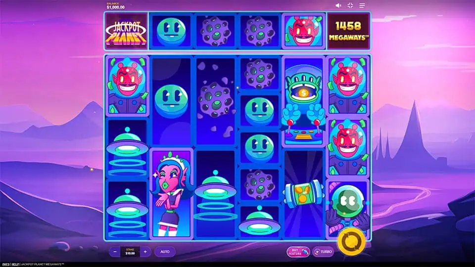 Jackpot Planet Megaways slot game preview
