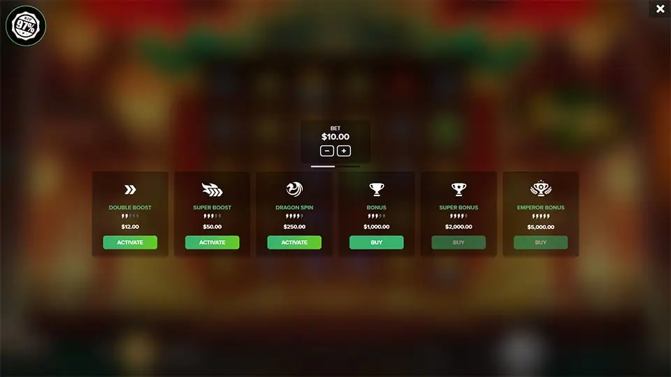 Jade Fate slot bonus buy