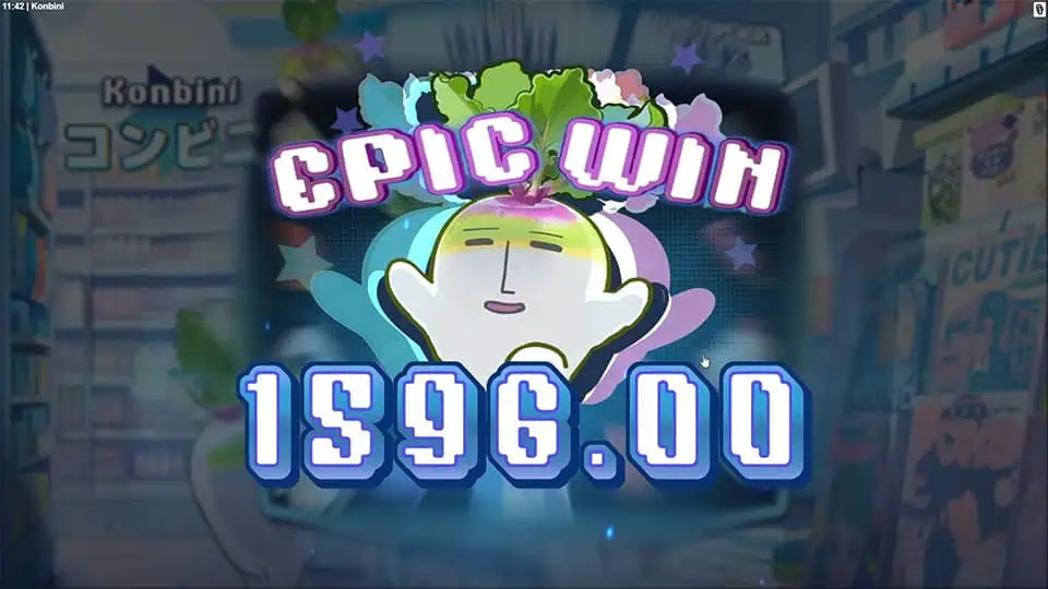 Konbini slot big win