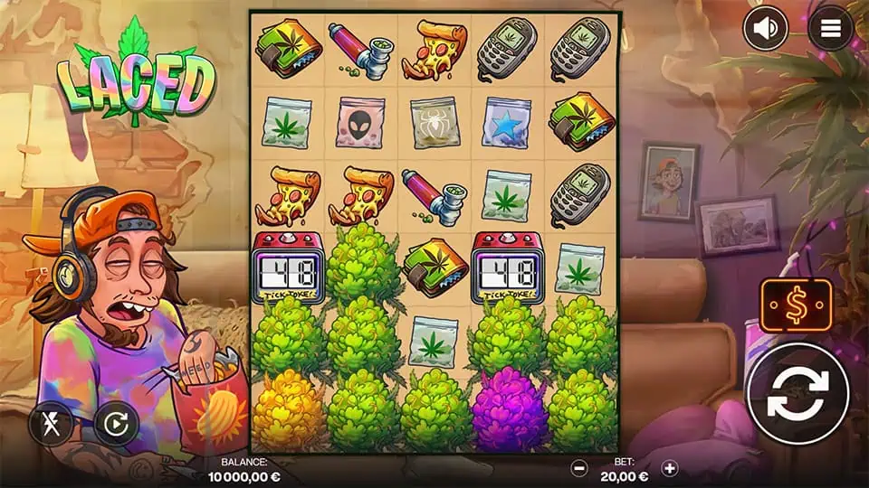 Laced slot game preview