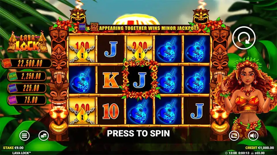 Lava Lock slot game preview