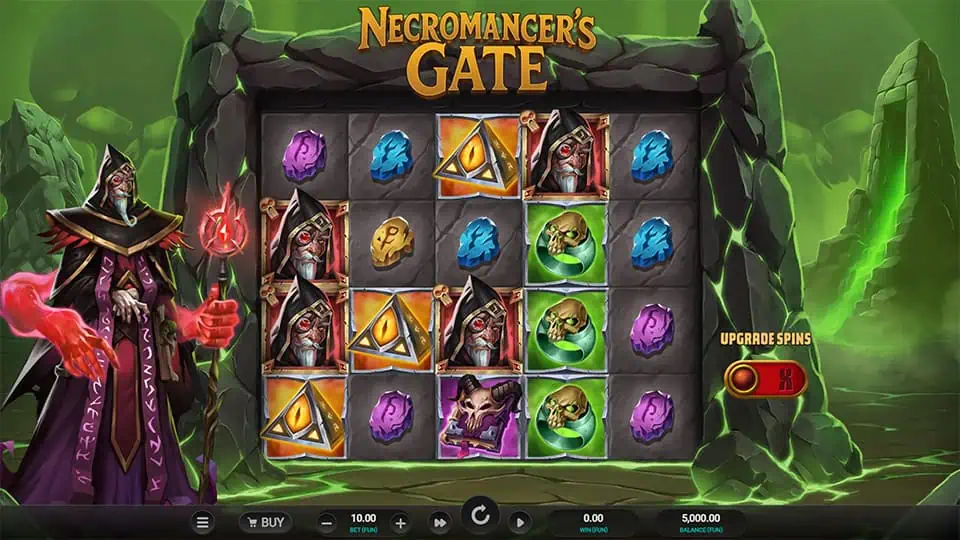 Necromancers Gate slot game preview