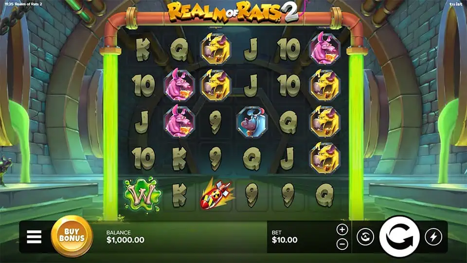 Realm of Rats 2 slot game preview 1