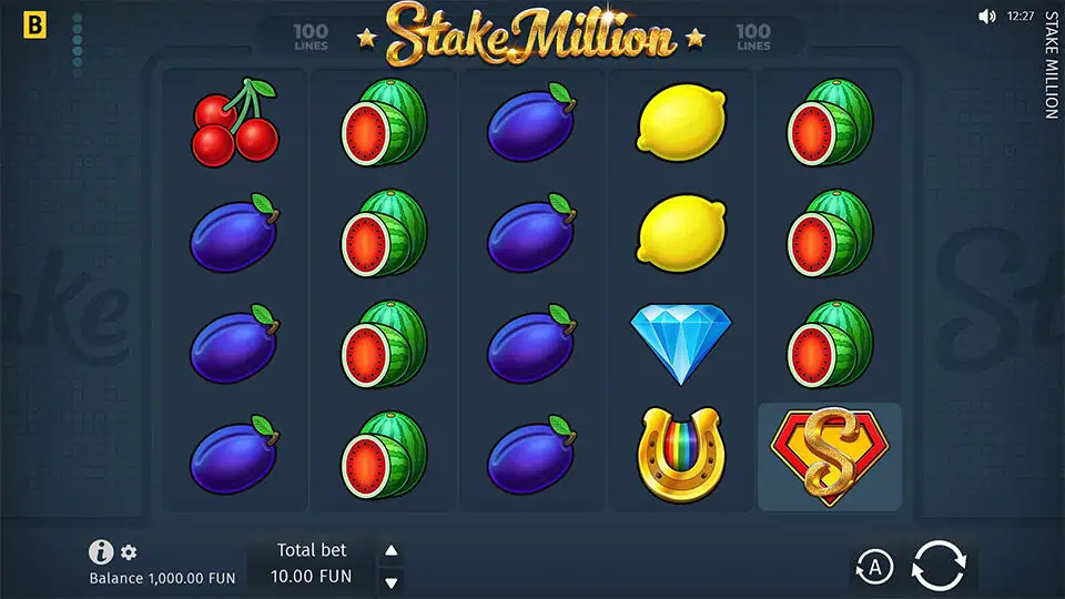 Stake Million slot game preview