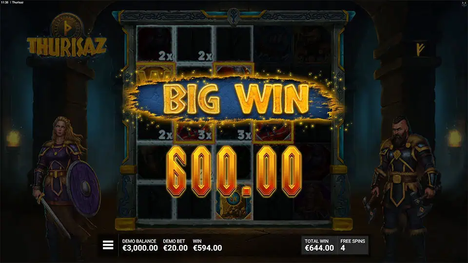 Thurisaz slot big win