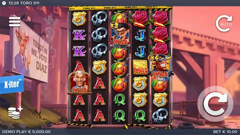 Toro 911 slot game preview