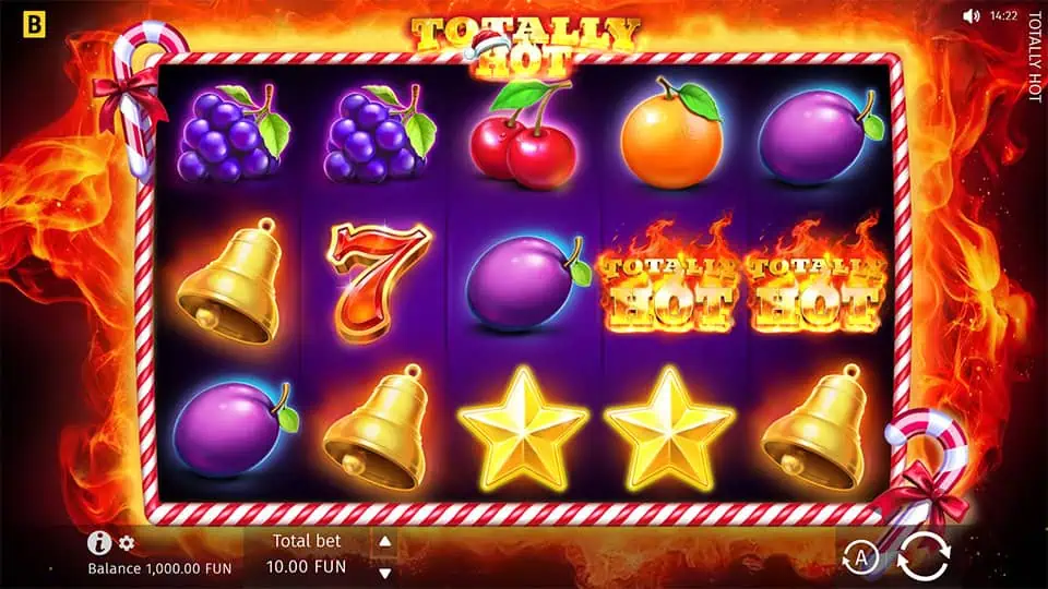Totally Hot Xmas Edition slot game preview