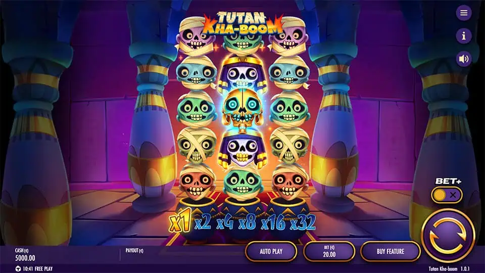 Tutan Kha Boom slot game preview 1
