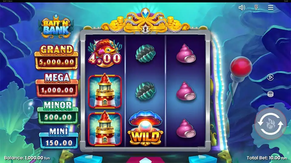 Bait n Bank slot game preview