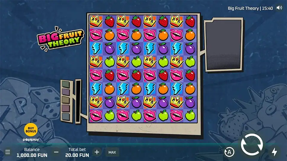 Big Fruit Theory slot game preview