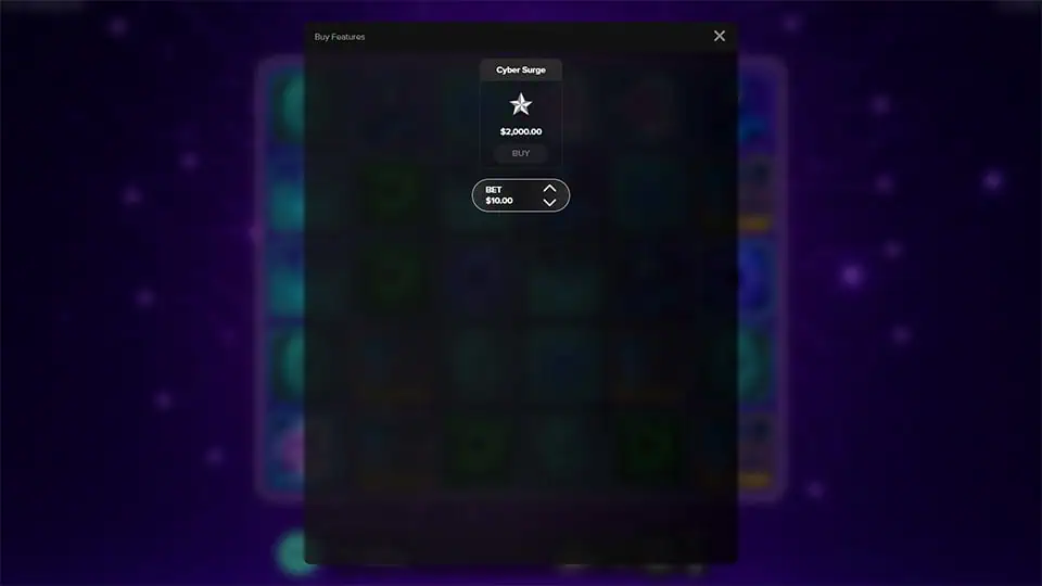 Cyber Black Hole slot bonus buy